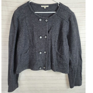 Cabi My Fair Wool Cardigan Jacket in Gray  Sweater¡, sz Large